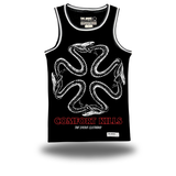 SHED COMFORT BLACK BASKETBALL JERSEY