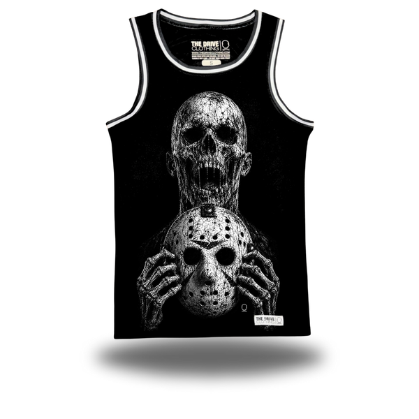MASK OFF BLACK BASKETBALL JERSEY