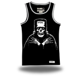 FRANKENSTEIN FIEND BLACK BASKETBALL JERSEY