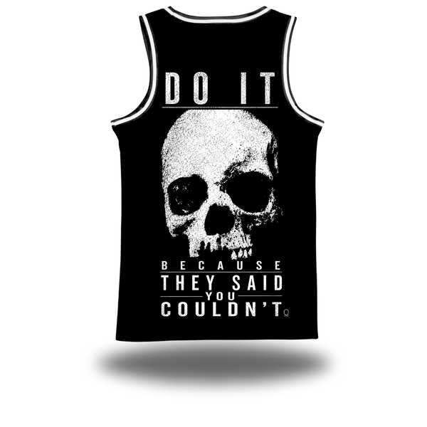 DO IT BLACK BASKETBALL JERSEY