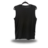 EAGLE SHIELD - ROAD RASH SLASH MUSCLE BLACK TANK TOP