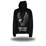 NO CAGE BLACK HOODIE