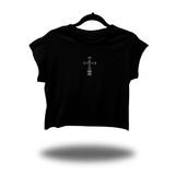 RIDE CROSS CROP TOP