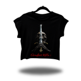 COMFORT SWORD MUSCLE CROP TOP