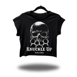 KNUCKLE UP MUSCLE CROP TOP