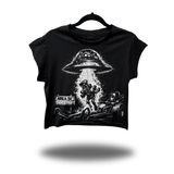 DRAGSTER MUSCLE CROP TOP