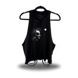 SPACE SKULL ROAD RASH CROP TANK TOP