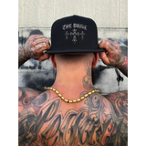 THE DRIVE CROSS FLAT BILL HAT