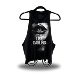 LIES ROAD RASH CROP TANK TOP