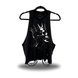 KING DRIP ROAD RASH CROP TANK TOP