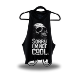 I'M NOT COOL ROAD RASH CROP TANK TOP