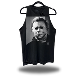 MICHAEL MYERS ROAD RASH BLACK TANK TOP