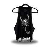 FU SCORPION ROAD RASH CROP TANK TOP
