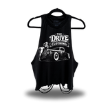 THE DRIVE HOT ROD ROAD RASH CROP TANK TOP