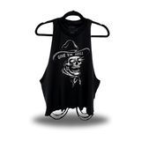 GIVE 'EM HELL ROAD RASH CROP TANK TOP