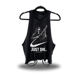 DIE ROAD RASH CROP TANK TOP