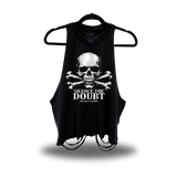 SILENCE ROAD RASH CROP TANK TOP