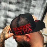 DANGEROUS SIDE STYLE BLACK HAT