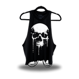 DRIP SKULL ROAD RASH CROP TANK TOP
