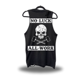 NO LUCK ALL WORK ROAD RASH TANK TOP