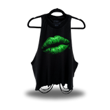 LUCKY LIPS ROAD RASH CROP TANK TOP