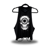 CYCLOPS ROAD RASH CROP TANK TOP