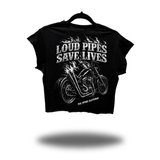 LOUD MUSCLE CROP TOP
