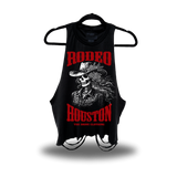 VINTAGE COWGIRL ROAD RASH CROP TANK TOP
