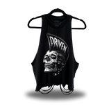 DRIVEN HAWK ROAD RASH CROP TANK TOP
