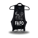 FAFO REAPER ROAD RASH CROP TANK TOP