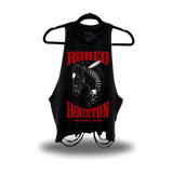 GHOST HORSE RODEO ROAD RASH CROP TANK TOP