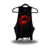 DEATH KISS ROAD RASH CROP TANK TOP