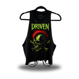 DRIVEN PUNK ROAD RASH CROP TANK TOP