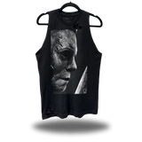 HALLOWEEN MYERS ROAD RASH BLACK TANK TOP