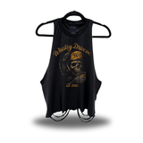 WHISKEY ROAD RASH CROP TANK TOP