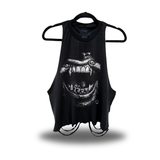 FANGS ROAD RASH CROP TANK TOP