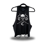 TDC DEATH ROAD RASH CROP TANK TOP