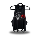 LOVE BITES ROAD RASH CROP TANK TOP