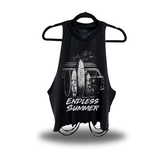 SUMMER ROAD RASH CROP TANK TOP