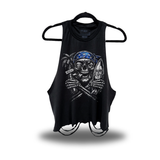 SURF LIFE ROAD RASH CROP TANK TOP