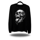 TRIPPY SKULL LONG SLEEVE TEE