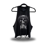 FAITH ROAD RASH CROP TANK TOP
