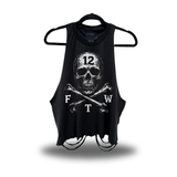 FTW ROAD RASH CROP TANK TOP