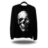PIXEL SKULL LONG SLEEVE TEE