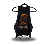 IMMORTAL ROAD RASH CROP TANK TOP