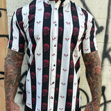 ESSENTIAL DEAD ROSE BUTTON UP