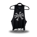 DRIVEN BONES ROAD RASH CROP TANK TOP