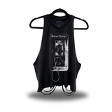 PHONE ROAD RASH CROP TANK TOP