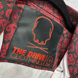 ESSENTIAL BLACK RED PAISLEY BUTTON UP