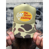 TDC PRO FOAM CURVED BILL SAND CAMO HAT